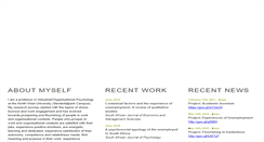 Desktop Screenshot of ianrothmann.com