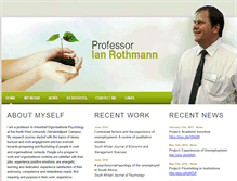Tablet Screenshot of ianrothmann.com